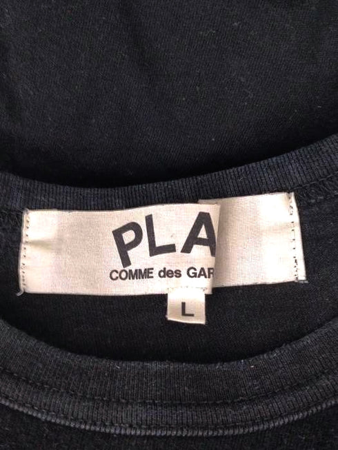 プレイコムデギャルソン PLAY COMME des GARCONS 同色ロゴプリントTシャツ メンズ JPN:L