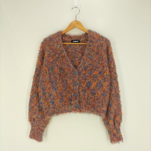 デシグアル Desigual カラフルフェイクファー カーディガン レディース JPN:S
