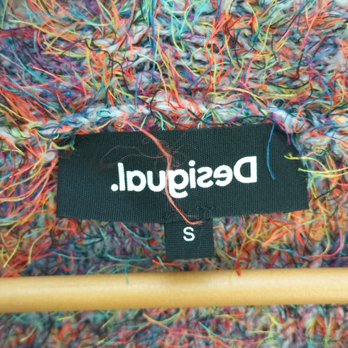 デシグアル Desigual カラフルフェイクファー カーディガン レディース JPN:S