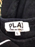 プレイコムデギャルソン PLAY COMME des GARCONS 逆さラインハートTシャツ レディース JPN:L