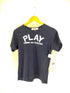 プレイコムデギャルソン PLAY COMME des GARCONS ロゴTシャツ レディース JPN:L