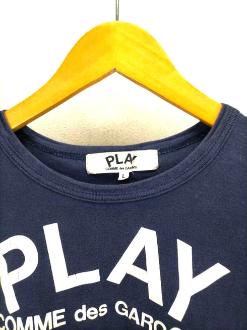 プレイコムデギャルソン PLAY COMME des GARCONS ロゴTシャツ レディース JPN:L