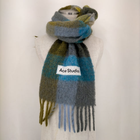 アクネストゥディオズ ACNE STUDIOS Mohair Checked Scarf レディース