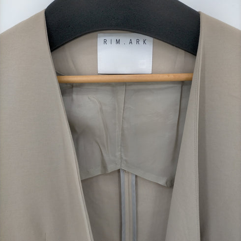 リムアーク RIM.ARK 20SS No collar minimal JK レディース JPN:36