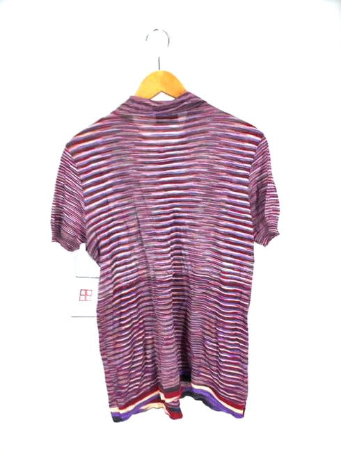 ミッソーニ MISSONI イタリア製 コットンボーダーニット メンズ