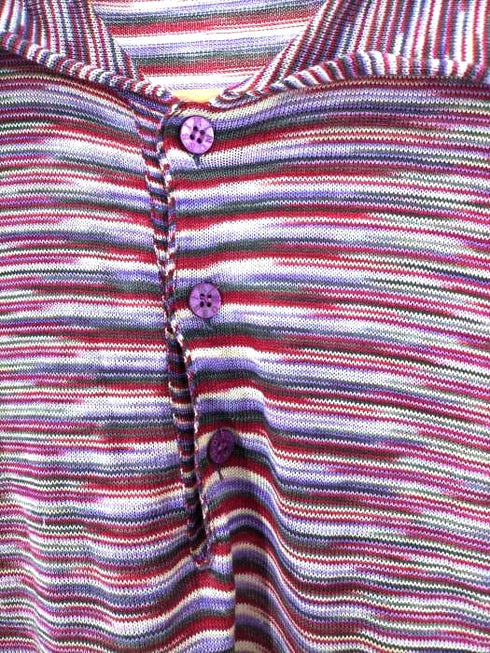 ミッソーニ MISSONI イタリア製 コットンボーダーニット メンズ