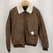 ザラ ZARA 襟ボアムートンジャケット メンズ import:L