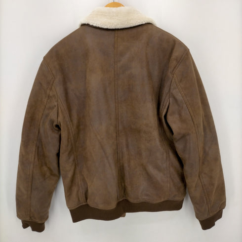 ザラ ZARA 襟ボアムートンジャケット メンズ import:L
