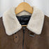 ザラ ZARA 襟ボアムートンジャケット メンズ import:L