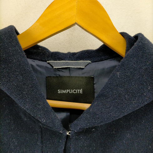 シンプリシテェ SIMPLICITE フードリバーコート レディース 無