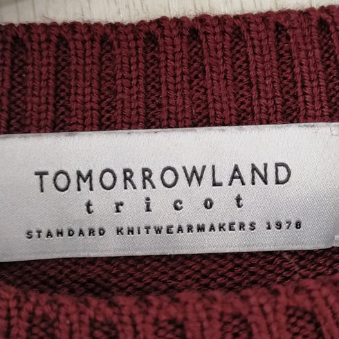 トゥモローランドトリコ TOMORROWLAND tricot メリノベーシック クルーネックニット レディース JPN:M