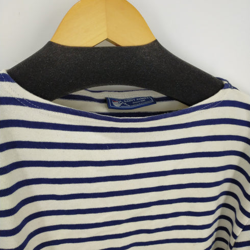 ギャップ Gap ボートネックボーダーバスクシャツ レディース import:S