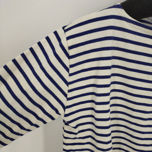 ギャップ Gap ボートネックボーダーバスクシャツ レディース import:S
