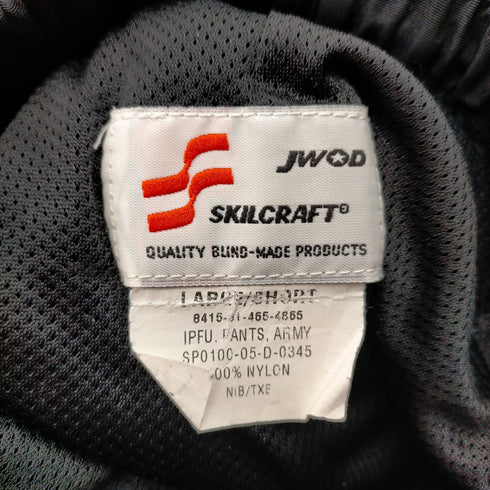 ユーエスアーミー US ARMY 00S 05年製 IPFU ナイロントレーニングパンツ メンズ LARGE-SHORT