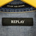 リプレイ REPLAY デニムウエスタンシャツ メンズ import:M