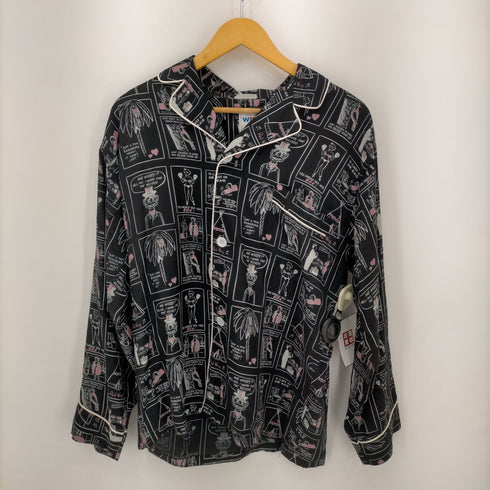 ウィアード WEIRDO 22SS PRETTY COMIC - L/S PAJAMA SHIRTS メンズ JPN:L