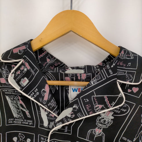 ウィアード WEIRDO 22SS PRETTY COMIC - L/S PAJAMA SHIRTS メンズ JPN:L