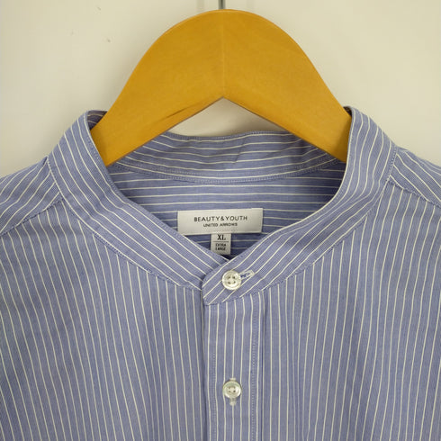 ビューティーアンドユースユナイテッドアローズ BEAUTY & YOUTH UNITED ARROWS ブロードバンドカラーシャツ メンズ JPN:XL