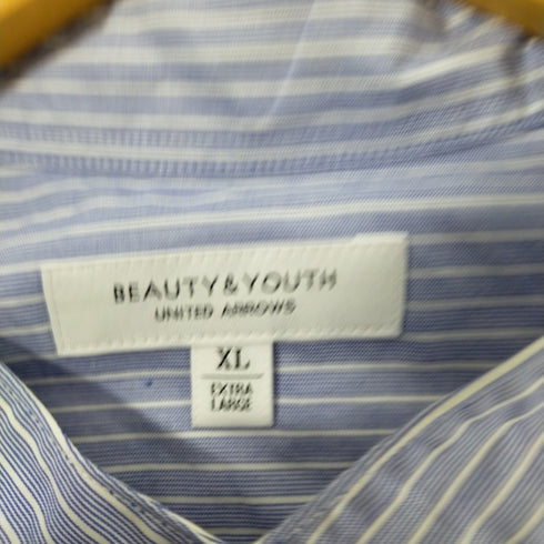 ビューティーアンドユースユナイテッドアローズ BEAUTY & YOUTH UNITED ARROWS ブロードバンドカラーシャツ メンズ JPN:XL