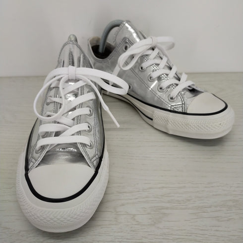 コンバースリアクト CONVERSE REACT 100 SHINYMETALLIC OX レディース JPN:24.5