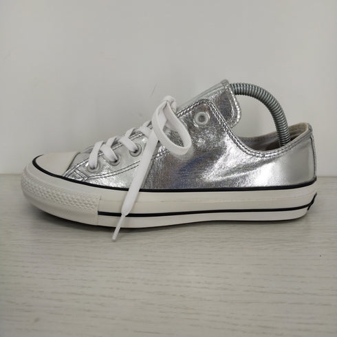 コンバースリアクト CONVERSE REACT 100 SHINYMETALLIC OX レディース JPN:24.5