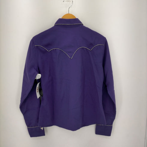 parkandle slim レーヨンウエスタンシャツ レディース M