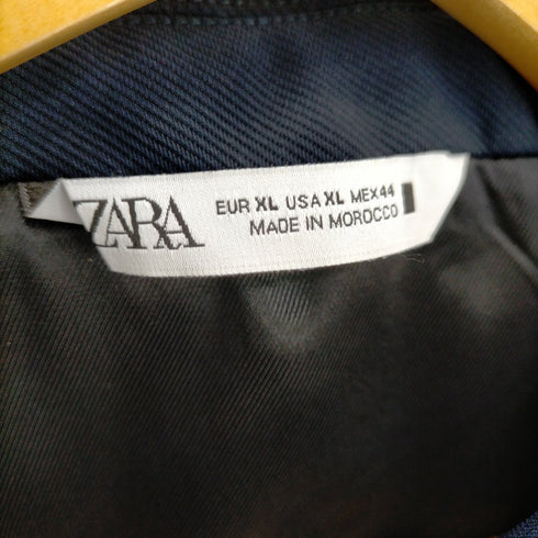 ザラ ZARA スウィングトップツイルブルゾン メンズ import:XL