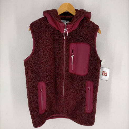 ユニクロ ジェイダブリューアンダーソン UNIQLO JW ANDERSON 防ふうボアフリースベスト メンズ JPN:L