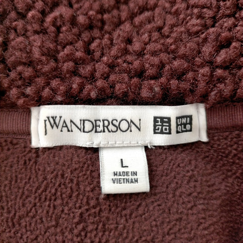 ユニクロ ジェイダブリューアンダーソン UNIQLO JW ANDERSON 防ふうボアフリースベスト メンズ JPN:L