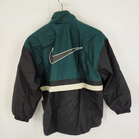 ナイキ NIKE 銀タグバックプリントロゴナイロンジャケット レディース JPN:M
