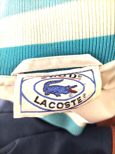 アイゾッドラコステ IZOD LACOSTE 70~80s ロゴワッペン ジップアップブルゾン メンズ
