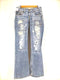 タバニティソージーンズ TAVERNITI SO JEANS PEGGY 花刺繍 フレアパンツ メンズ W 28