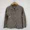 ザラベーシック ZARABASIC Acid Wash Khaki Green Patch Detail Button Front Cotton Shirt レディース JPN:XS