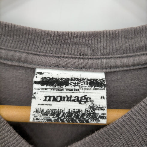 モンタージュ montage フロントプリントTシャツ メンズ