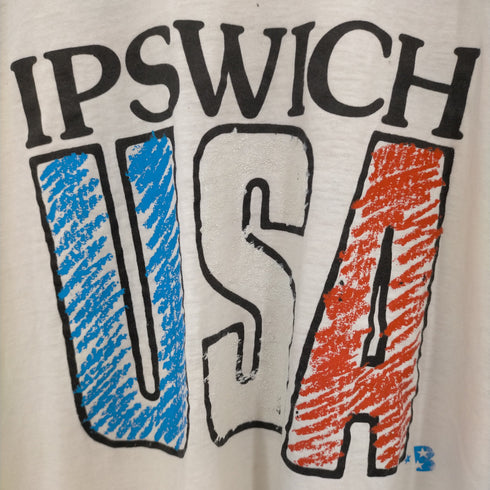 裾袖シングル IPSWICH USA Tシャツ メンズ