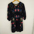 RENE DERHY 花柄ベロアチュニック ワンピース レディース import:M