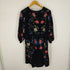 RENE DERHY 花柄ベロアチュニック ワンピース レディース import:M