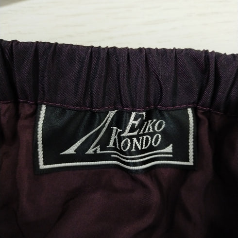エイココンドウ Eiko Kondo 玉蟲色 デザインスカート レディース FREE