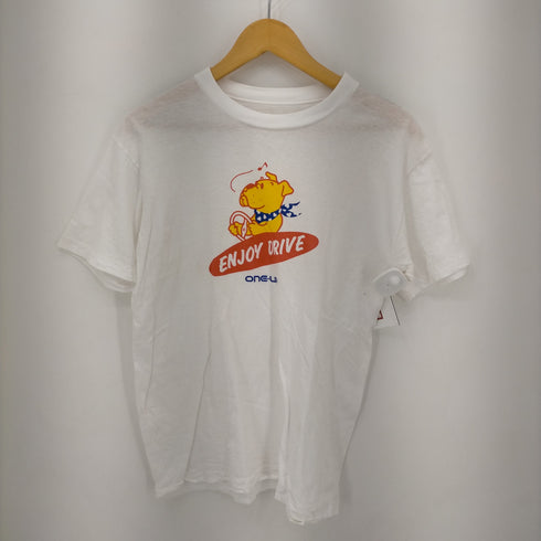 ENJOY DRIVE 裾袖シングル Tシャツ メンズ