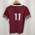 MADE IN USA ナンバリング BANK OF MISSISSIPPI VネックTシャツ 裾シングル メンズ import:M