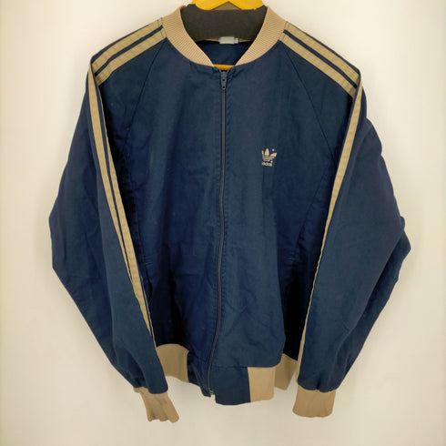 アディダスオリジナルス adidas Originals 80s ロゴプリントコットンブルゾン メンズ L