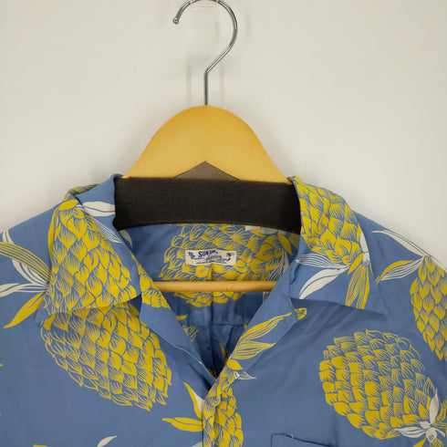 サンサーフ SUN SURF LANAI PINAPPLE アロハシャツ メンズ JPN:L