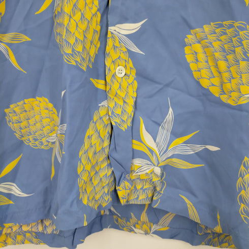 サンサーフ SUN SURF LANAI PINAPPLE アロハシャツ メンズ JPN:L