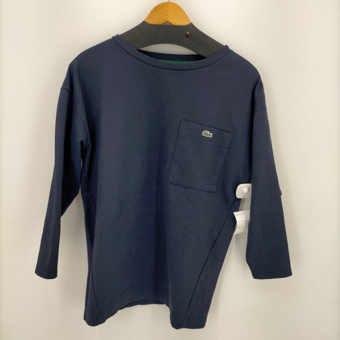 ラコステ LACOSTE バックラグランデザインL/STシャツ レディース 34