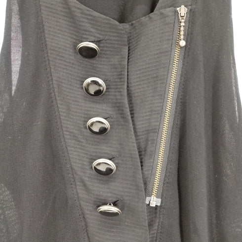バレンシアガニット BALENCIAGA KNITS ボタン装飾 ニットベスト レディース 34