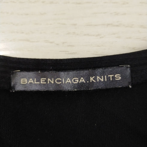バレンシアガニット BALENCIAGA KNITS ボタン装飾 ニットベスト レディース 34