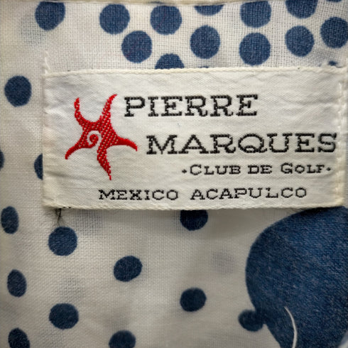 PIERRE MARQUES 70s 総柄 ワークシャツ メンズ