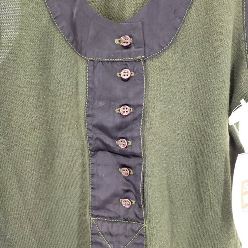 バレンシアガニット BALENCIAGA KNITS ハーフボタンタンクトップニット レディース