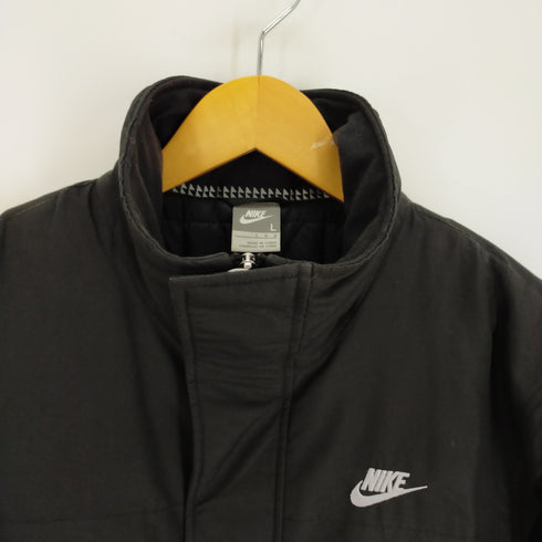 ナイキ NIKE 00S スウォッシュ刺繍 ジップアップジャケット メンズ import:L