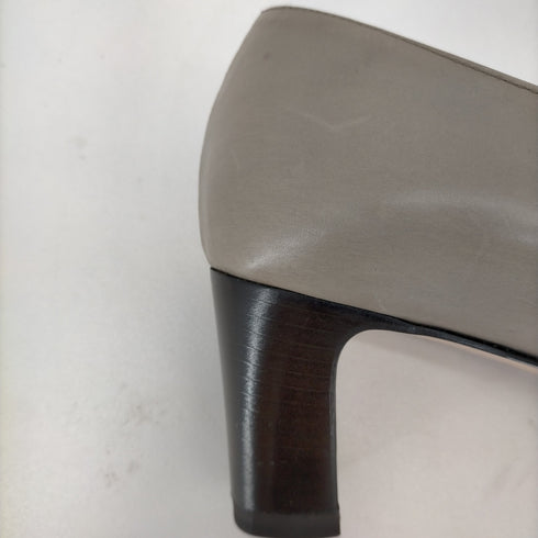 ヒロフ HIROFU MADE IN ITALY レザーヒールパンプス レディース JPN:23.5